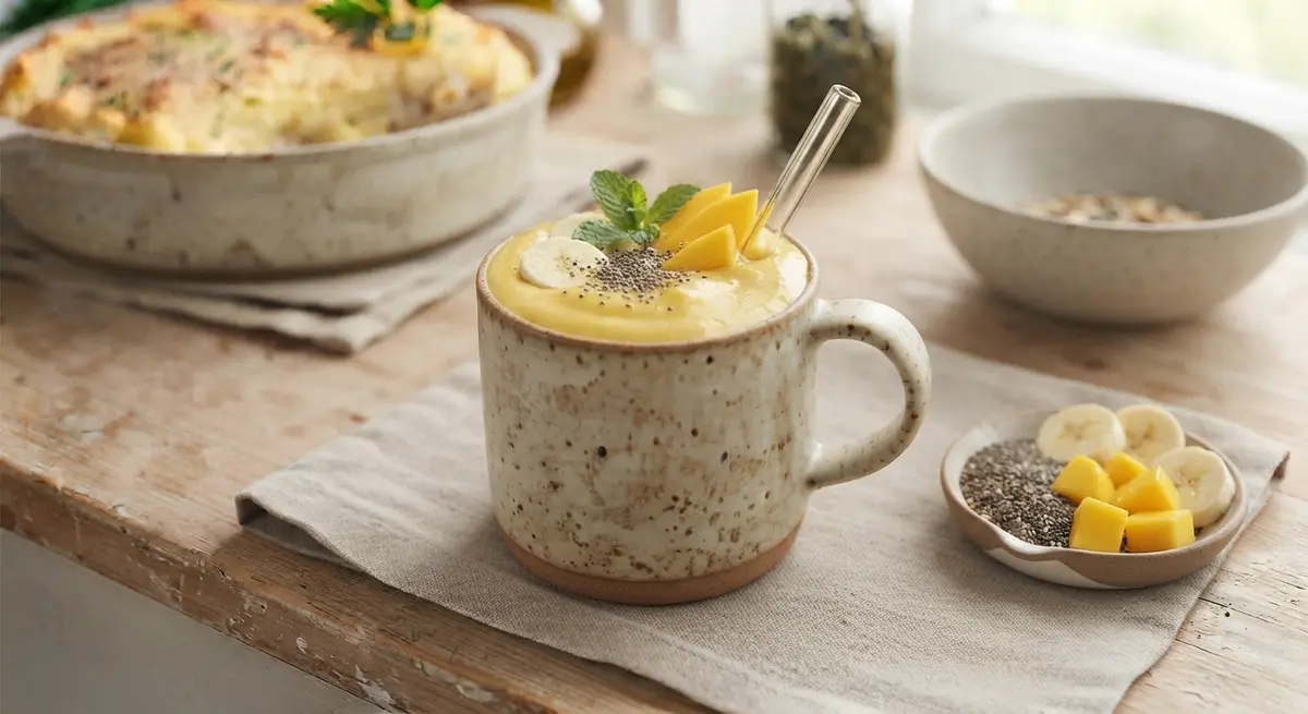 Mango Banana Smoothie